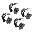 thumbnail image 3 of 4 Pcs Auxiliary Contact OF 63 125 Right Side Installation Circuit Breaker Auxiliary Contact Block AC230V, 3 of 14
