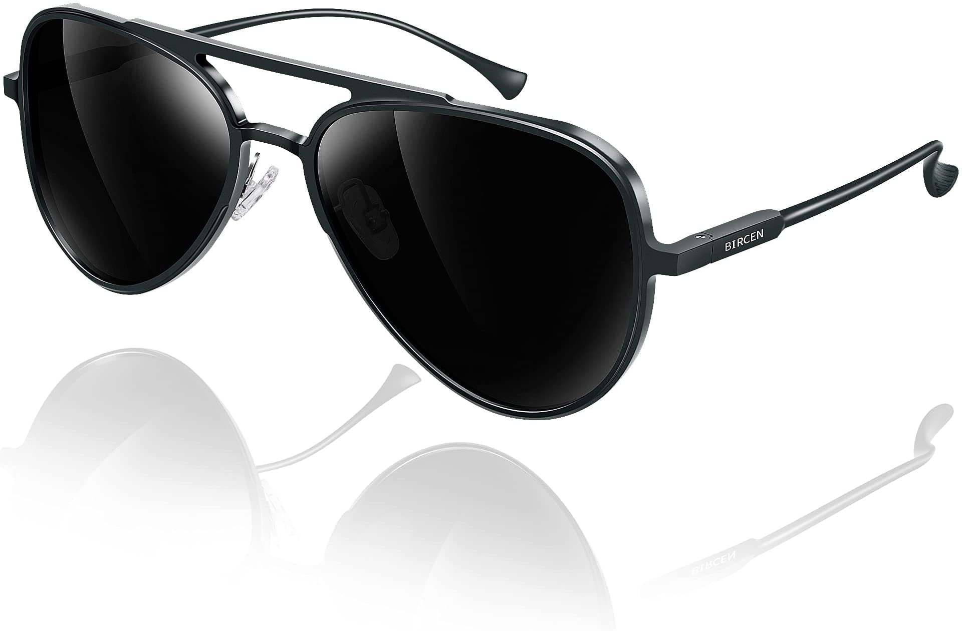 Classic Aviator Sunglasses Polarized Al-Mg alloy Driving Sunglasses 100% UV Blocking 