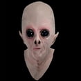 thumbnail image 2 of Halloween Creepy Latex Ufo Alien Full Head Mask, 2 of 4