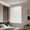 White, variant on No Drill Window Blinds Cut To Size Clip On Adhesive Temporary Pleated Paper Blinds Shades for Windows Doors Home Office Privacy Light Filtering Decor