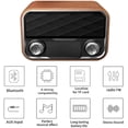 thumbnail image 2 of Radio Bluetooth Retro con AUX/FM, Radio de Respaldo con Antena, Sonido Claro, Altavoz Bluetooth portátil de Alta Altura con Tableta Android Compatible oso de fresa Electrónica, 2 of 5