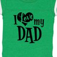 thumbnail image 4 of Inktastic I Love My Dad Boys or Girls Baby Bodysuit, 4 of 5