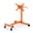 Orange-750LBS, variant on TEQIN Heavy Duty Engine Stand Motor Stand,750lbs/1500lbs Rotating Engine Stand With Folding Steel Construction, 4-Caster Base&4 Adjustable Arms For Auto Repair & Vehicle Maintenance