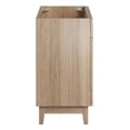 thumbnail image 3 of Modway Miles 36" Wood Bathroom Vanity Cabinet with Tapered Legs in Oak, 3 of 9