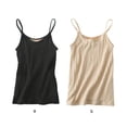 thumbnail image 3 of Sonducket Tops de mujer para fiesta, senderismo, ejercicio, correr, niñas, Chinlon, sin mangas, cuello redondo, ropa de vendaje, ropa deportiva de Color Prendas para la parte del cuerpo Negro Sonducket AP013296-01, 3 of 6