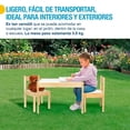thumbnail image 4 of Mesa y Sillas Shimy para Niños Montessori de Madera, 4 of 8