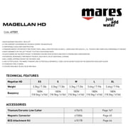 Mares Megellan HD Scuba Diving BCD
