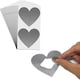 thumbnail image 4 of 50PCS Party Heart-Shaped Stickers Fun DIY Scratch Coating For Weddings And Business Elegant, 4 of 4