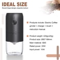 thumbnail image 2 of DAMAIE Moulin à Café Électrique Portable 1800 mAh Rechargeable, 2 of 7