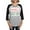 Heather/Black, variant on CafePress - Nice Ish Long Sleeve T Shirt - Womens Baseball Tee