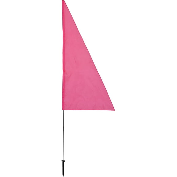 In the Breeze 4860 — On the Go Banner, Pink — Pole and Ground Stake Included — Event and Business Flag