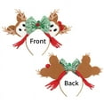 thumbnail image 4 of New Disney Christmas Mouse Ears Headband, 5‘’, Sequins/Bow Hairbands for Girls, 4 of 70
