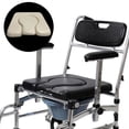 thumbnail image 4 of Cojín Universal para asiento de inodoro, cojín de inodoro desmontable, cómodo, acolchado de esponja, resistente al agua para silla de , inodoro Salvador Cojín del asiento de la cómoda, 4 of 7