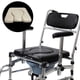 thumbnail image 4 of Cojín de asiento de inodoro Macarena desmontable portátil Duradero Suave impermeable acolchado de esponja, 4 of 8
