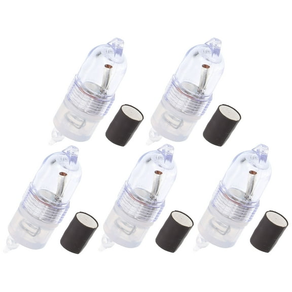 UPKOCH 5Pcs Fishing Pole Lights Tip Led Green for Emergency Situations