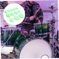 thumbnail image 4 of OULII 36Pcs Drum Dampeners Set Silicone Green for Sound Absorption, 4 of 8