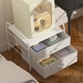 thumbnail image 2 of Soporte para nevera EazeHome mini soporte para nevera con almacenamiento y 2 cajones, 2 of 9