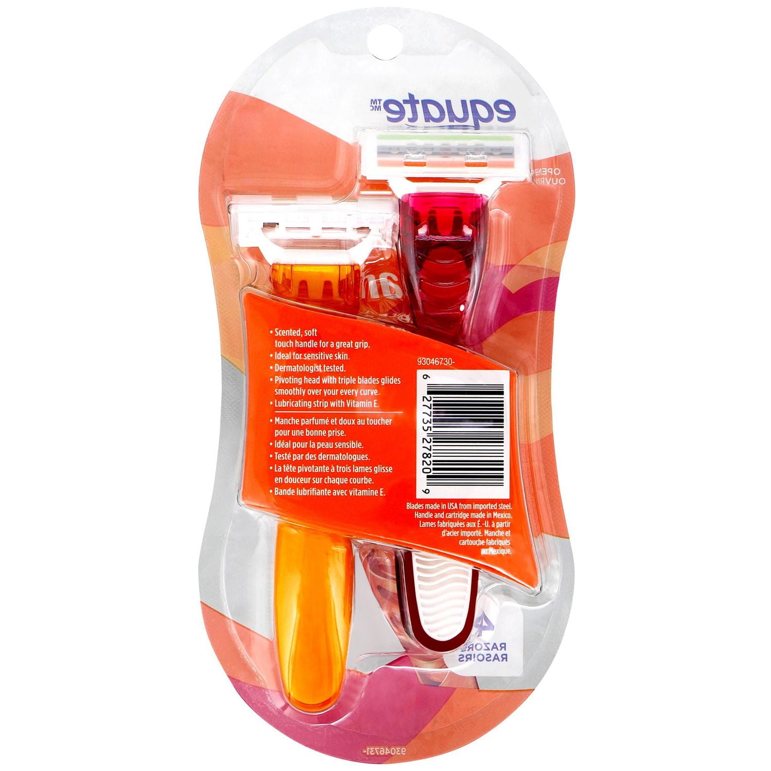 Equate Women's 3 Blade Disposable Razors