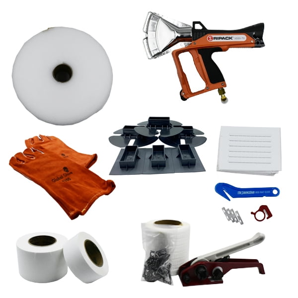 Single Large Boat Shrink Wrap Kit Heat Tools Accessories Includes Ripack 3000 Com - Outdoor Furniture Shrink Wrap Kit
