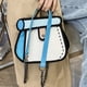 thumbnail image 1 of Bolso bandolera Bolsos de lona de estilo 3D Bolso de pastel con correa ajustable Bolso de cartera informal con dibujo en 2D, 1 of 8