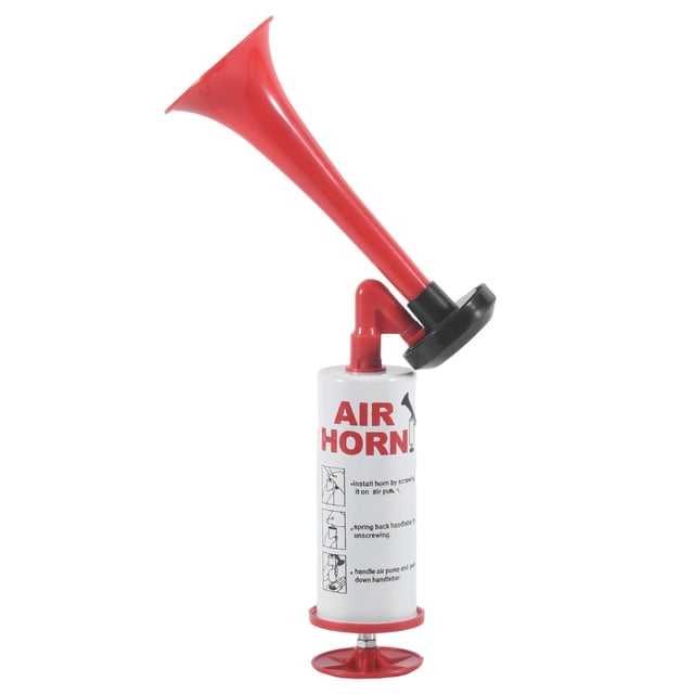 Bocina de Aire Mano, Bomba Mano PortáTil Aluminio + ABS, Seguridad para Eventos Deportivos