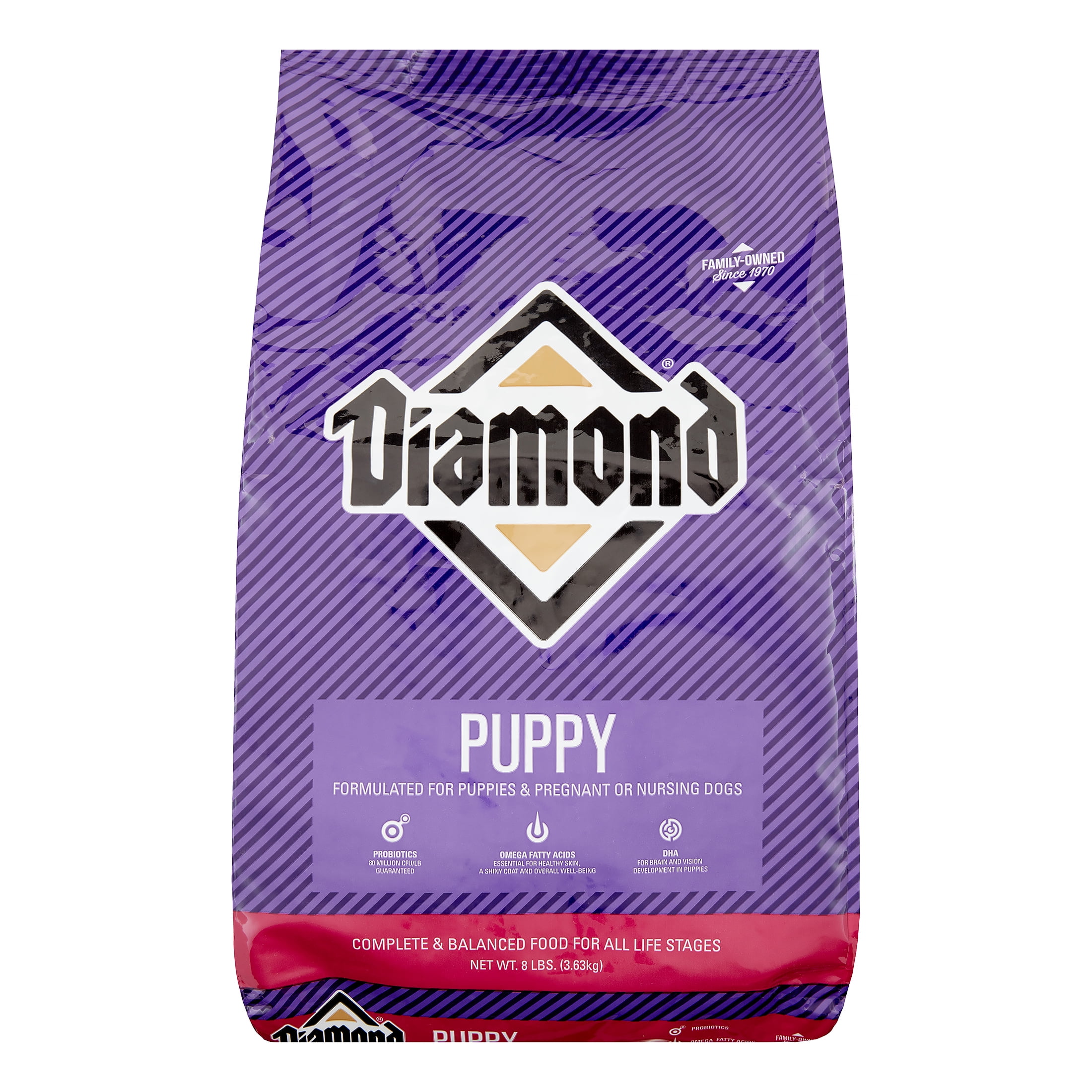 blue diamond dog food puppy