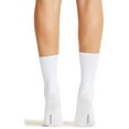 thumbnail image 2 of Cherokee EZComfort Men & Women 1 Pair Diabetic Crew Socks, S, White, 2 of 4