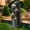 Gray, variant on Magic Union Outdoor Water Fountain, 5 Tiers Cascading Waterfall Indoor Water Feature Garden Decor with LED Lights, Fountains Outside Patio Resin for Yard, Deck, Porch and Home, Bamboo Elements