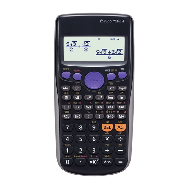 Black, Portable & Feature-Packed for Scholars Advanced Scientific Calculator