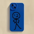 thumbnail image 1 of Funda de teléfono de dibujos animados Matchman para IPhone 11, 12, 13, 14 Pro Max, Mini, XR, XS, X, 7, 8 Plus, SE2020, funda de silicona TPU suave mate a prueba de golpes, 1 of 4