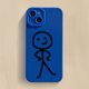 thumbnail image 1 of Funda de teléfono Matchman de dibujos animados para iPhone 11 12 13 14 Pro Max Mini XR XS X 7 8 Plus SE2020, funda de silicona TPU suave mate a prueba de golpes Deng Xun unisex, 1 of 2