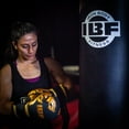 thumbnail image 4 of Iron Body Fitness 75 lb Heavy Punching Bag with Steel Chain and Swivel, PVC Vinyl Boxing Training Bag, 4 of 5