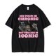 thumbnail image 2 of Camiseta "My Chronic Pain Is But This Ass Is Iconic" para hombre y mujer, camiseta divertida de mapache Meme, Tops Vintage Kawaii para parejas, 2 of 5
