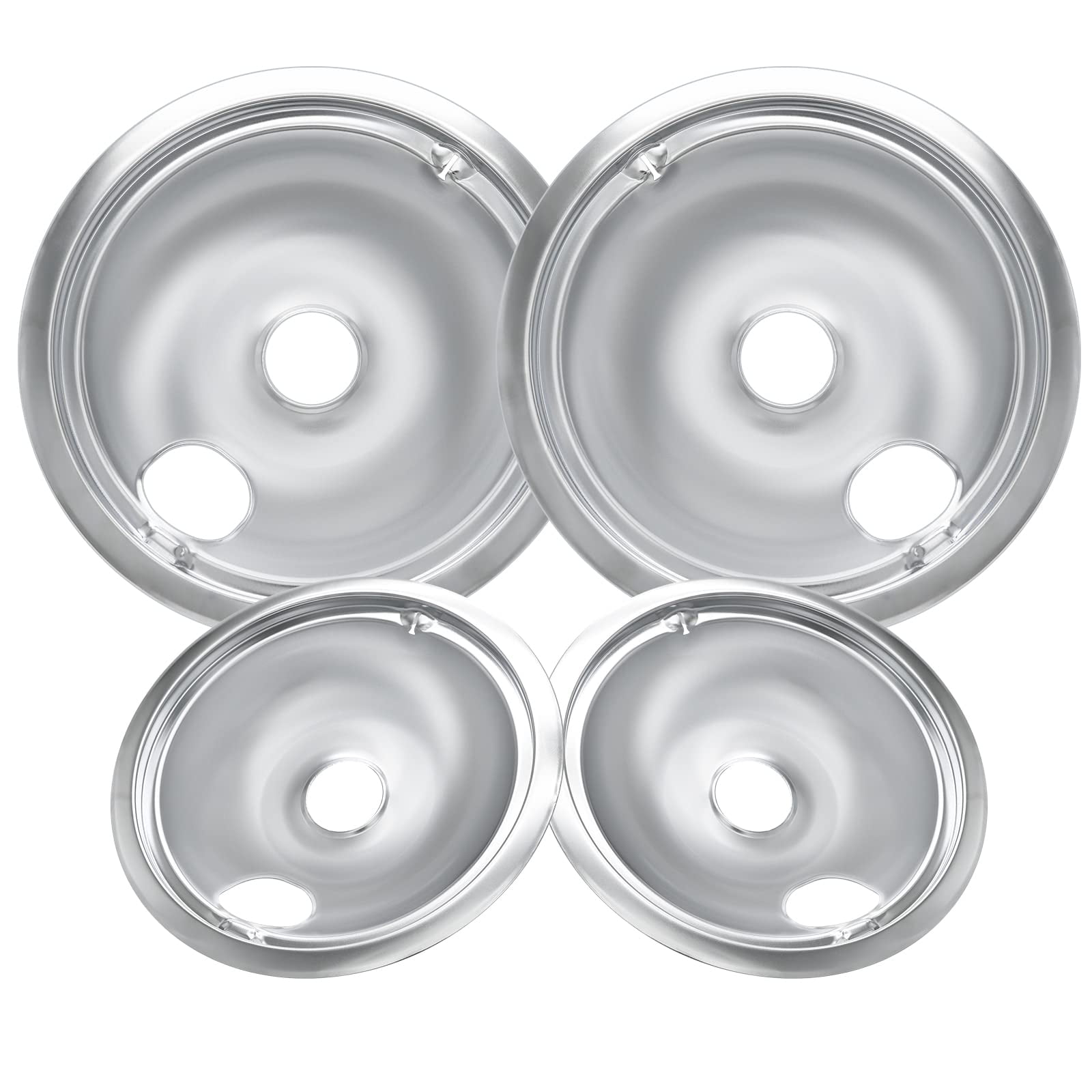 WB31T10010 and WB31T10011 GE Drip Pans for Electric Stove, Thickening