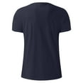 thumbnail image 4 of Chemises pour Hommes, Hommes Imprimé Col Rond Décontracté Mode Manches Courtes Blouses Col Rond Chemises, 4 of 4