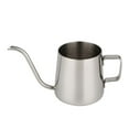thumbnail image 2 of Hervidor de agua Macarena acero inoxidable 250 ml con bandeja de goteo larga Plata, 2 of 6