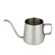 thumbnail image 2 of Hervidor de té BLESIY de acero inoxidable con estrecho de Cafetera de goteo manual Plata 250ml, 2 of 6