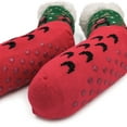 thumbnail image 4 of Extra Thick Christmas Themed Thermal Fleece-lined Knitted Plush Winter Socks, 4 of 5