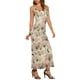 thumbnail image 4 of Vestido Maxi Floral Sin Mangas Bodycon de Mujer INSPIRE CHIC Talla XL Beige, 4 of 6