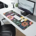 thumbnail image 2 of Long Mouse Pads for Desk,Multicolor Cartoon Floral Pattern Desk Mats on Top Of Desks, Desk Mouse Pad Extra Large with 3mm Non-Slip Base and Stitched Edge for Gaming,Office,Work,Home 31.5"x11.8", 2 of 6