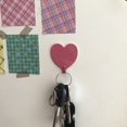 thumbnail image 1 of Taian Girl Heart Simple Creative Home Gancho adhesivo Love Peach Heart Silver Hook Decoración de la habitación, Love Gancho adhesivo, Heart Gancho decorativo 12 (bloomy, 1 of 2