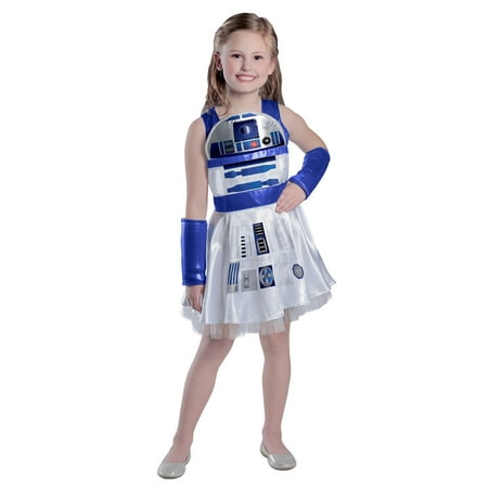 Girls Classic Star Wars R2D2 Dress Costume