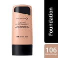 thumbnail image 2 of Max Factor Base de rendimiento de larga duración, No.106 Beige natural, 1.1 onzas, 2 of 9