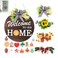 thumbnail image 2 of Flower Wooden Handicrafts Wooden Numbers Letters Door Decorations And Pendants, 2 of 8