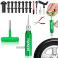 thumbnail image 1 of Kit de reparación de neumáticos sin cámara Richcat con tapones tipo hongo, 15 piezas, 1 of 9
