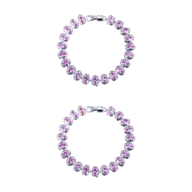 Guardurnaity De Plata Para Mujer Duradera Y Duradera Con Glamour Personalizado Elegante Rosa Rosa 2Conjunto