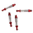 thumbnail image 3 of RC  Damper, Replacement High Strength Metal  Set Universal 2 Pair  for MN D90 RC Car Black,Silver, Color,Red, 3 of 8