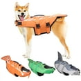thumbnail image 4 of Dog Life Jacket Ripstop Dog Safety Vest Adjustable Preserver For Small Medium Large Dogs, 4 of 4
