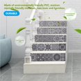 thumbnail image 4 of Pegatinas De Azulejo Retro Blanco Y Negro Simple, Pegatinas De Escalera, Pegatinas De Paso, Pegatinas De Pared, Azulejos De Vinilo Para Pared sonducket HA020998-00, 4 of 6