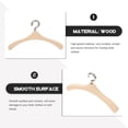 thumbnail image 5 of 30 Pcs Dollhouse Hanger Coat Hangers Kids Toy Wooden Doll Hanger Baby Hangers Miniature Furniture Tiny Furniture Child, 5 of 6
